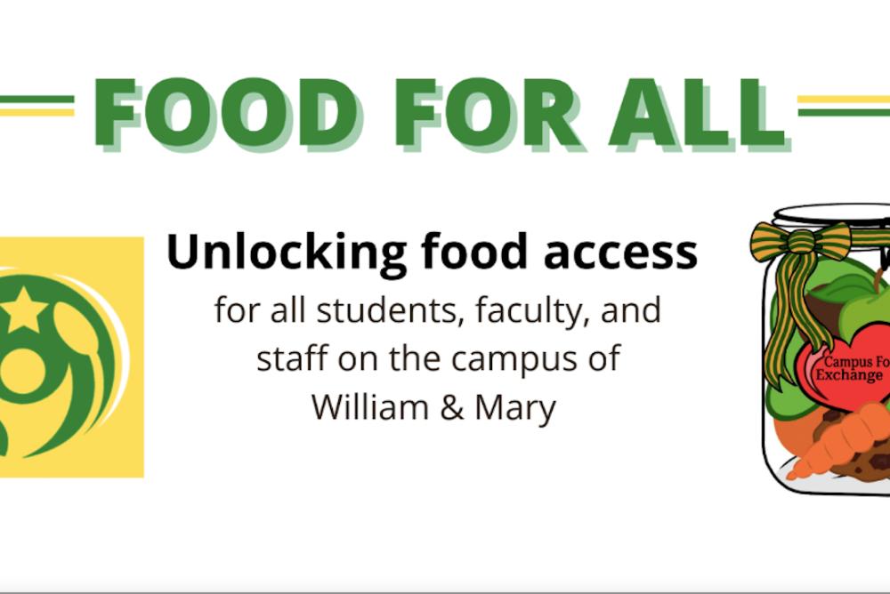 Food For All: Unlocking food access for all students, faculty, and staff on the campus of William & Mary