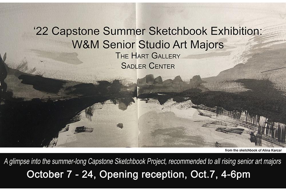 '22 Capstone Summer Sketchbook Exhibition