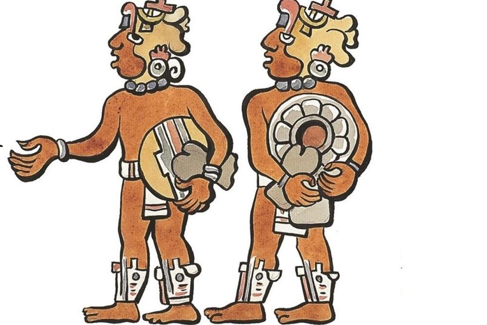 The Two Heroic Twins from Popol Wuj, Junajpu and Ixbalanque