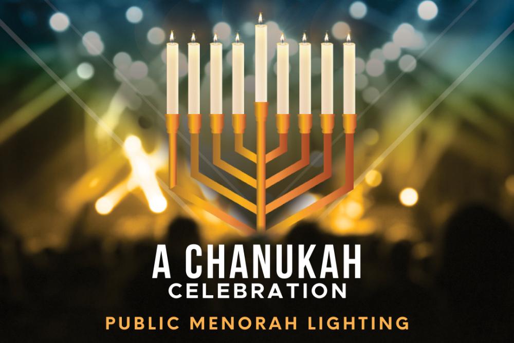 Join our Jewish student body in celebrating Chanukah with a public menorah lighting!