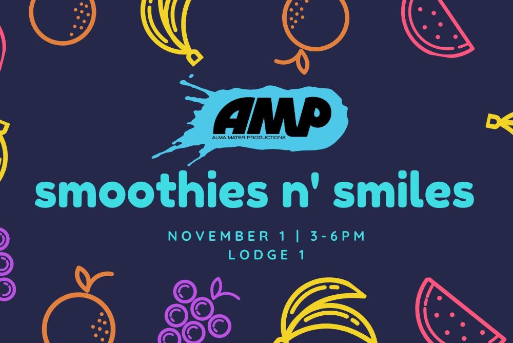 flyer for smoothies n' smiles