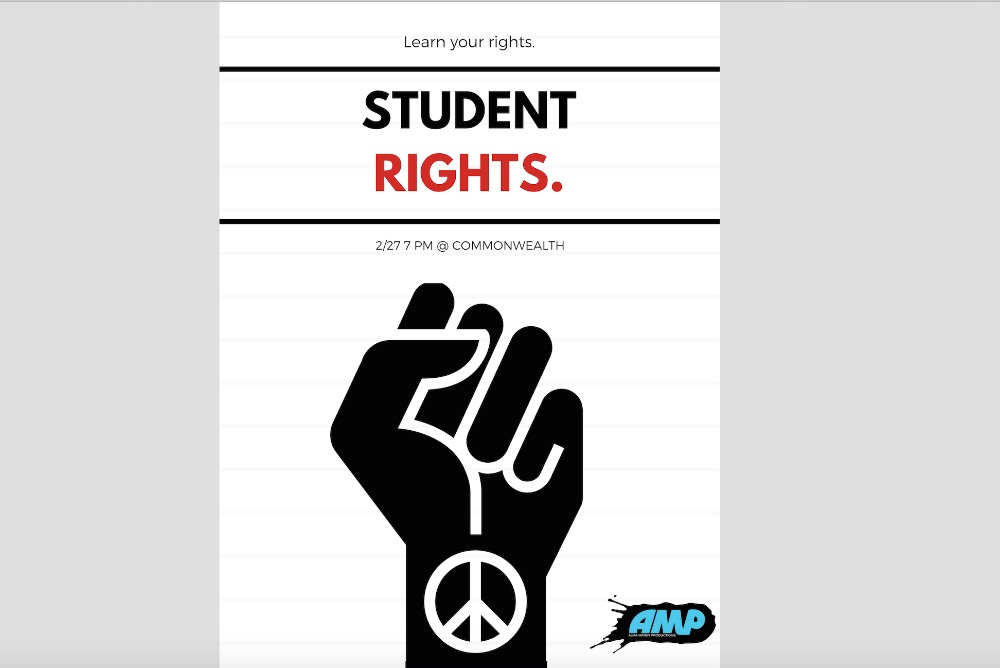 Student Rights flyer