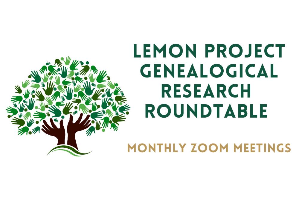 flyer for genealogical research roundtable event