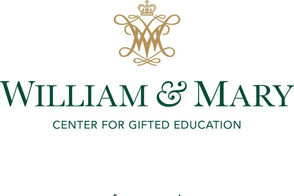 William & Mary's Center for Gifted Education