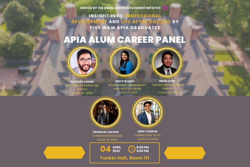 APIA Alumni Career Panel