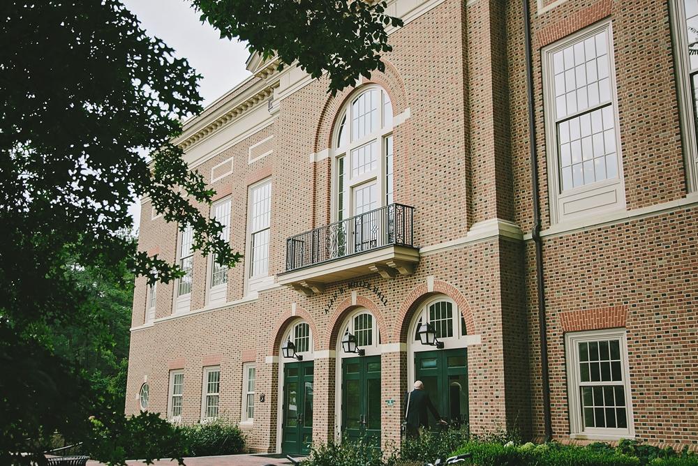 front of miller hall