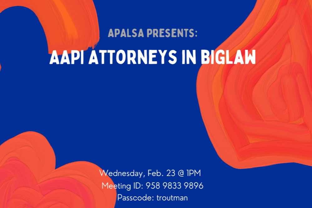 AAPI Attorneys in Biglaw Panel